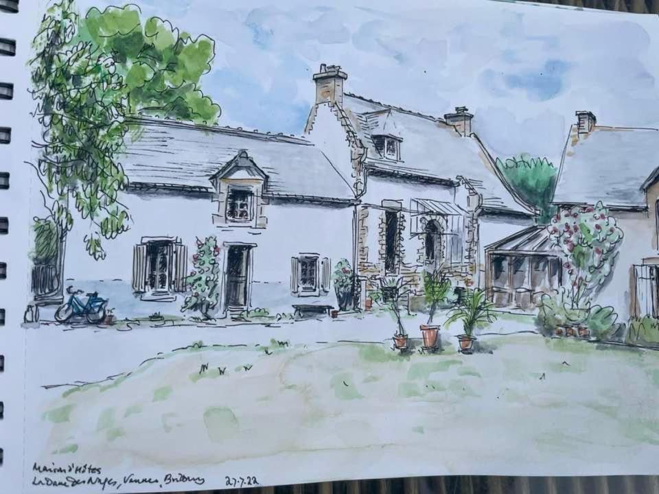 Bed and Breakfast Les Dames De Nage Grand-Champ Экстерьер фото
